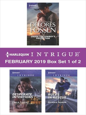 cover image of Harlequin Intrigue February 2019, Box Set 1 of 2